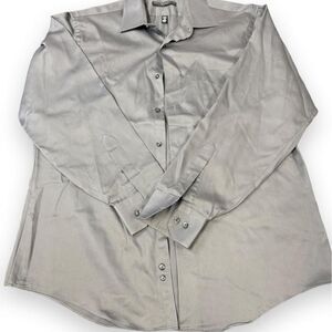 Geoffrey-beene Men's Grey and Purple Shirt